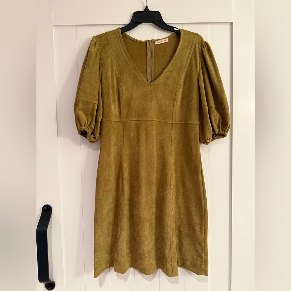 Ces Femme suede mini dress size L